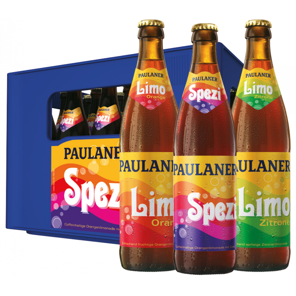 Paulaner Spezi und Limonaden